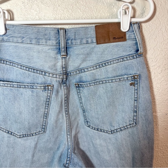 Madewell The Perfect Vintage Jeans Light Wash Size 25 Straight Leg - Picture 5 of 9
